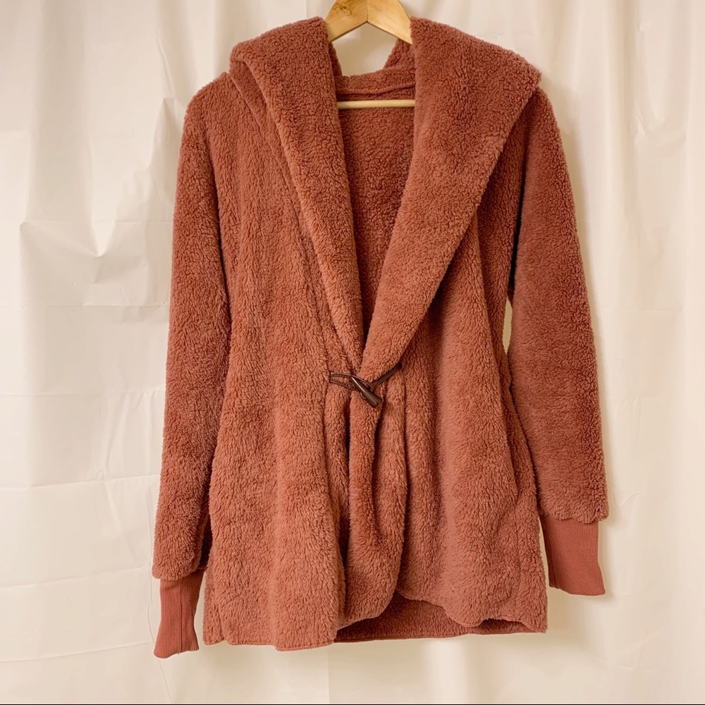COPY - Buffbunny Collection Teddy Coat Jacket Moscato S/M